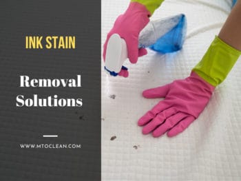 Ink Stain Removal Solutions