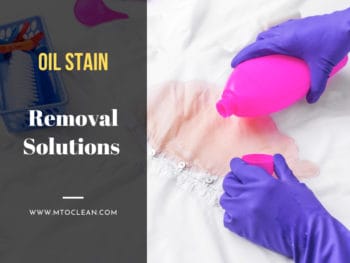 Oil Stain Removal Solutions