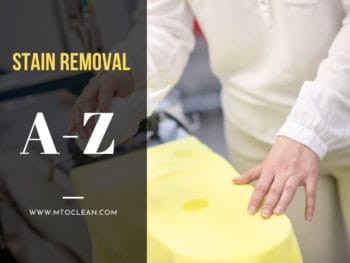 Stain Removal A Z