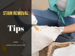 Stain Removal Tips