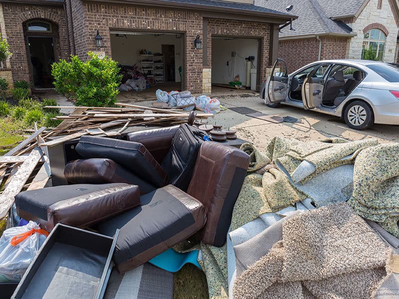 Carpet Gets Wet After Floods