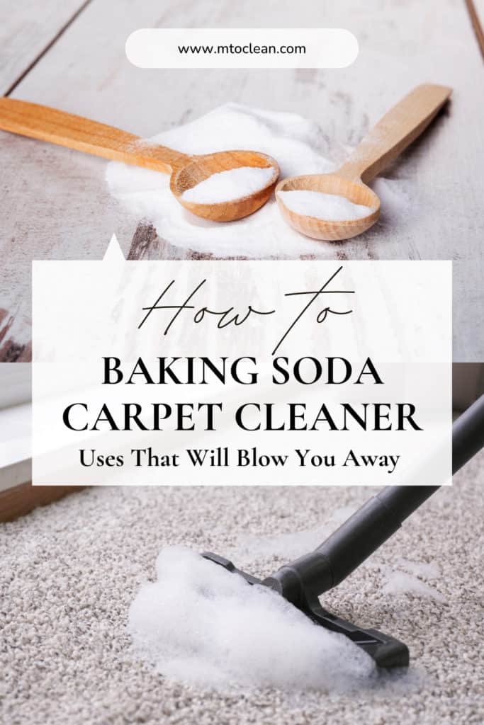 How To Baking Soda Carpet Cleaner