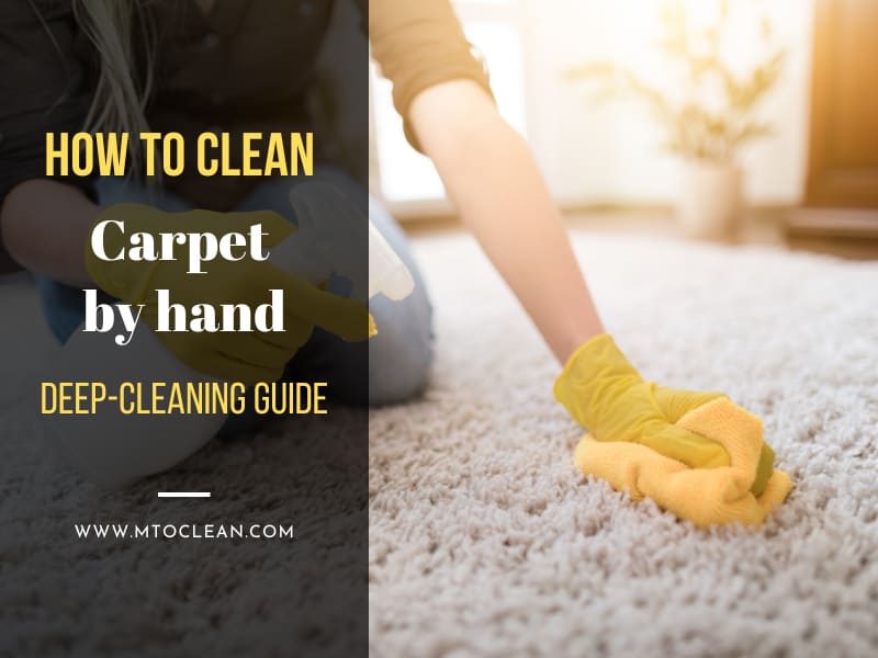 How to Clean Carpet by Hand DeepCleaning Guide 2023