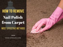 How To Remove Nail Polish From Carpet