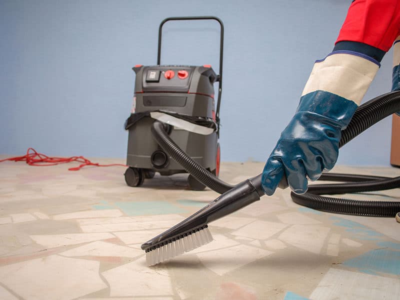 Vacuuming Construction