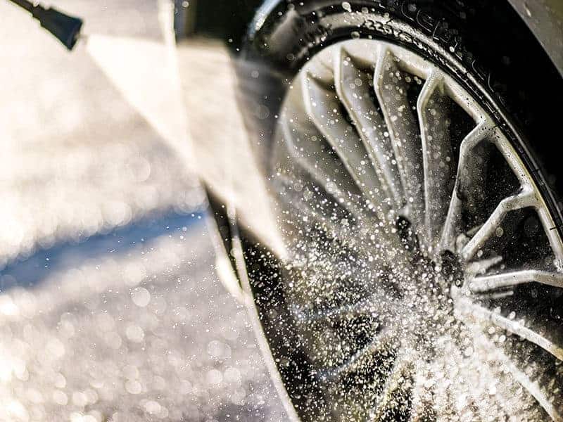 Car Wheel Washing