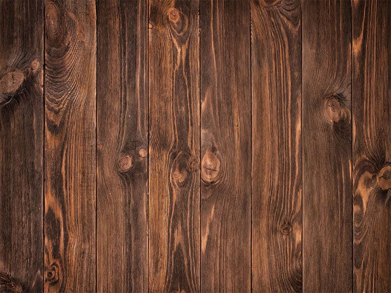 Dark Stained Wooden