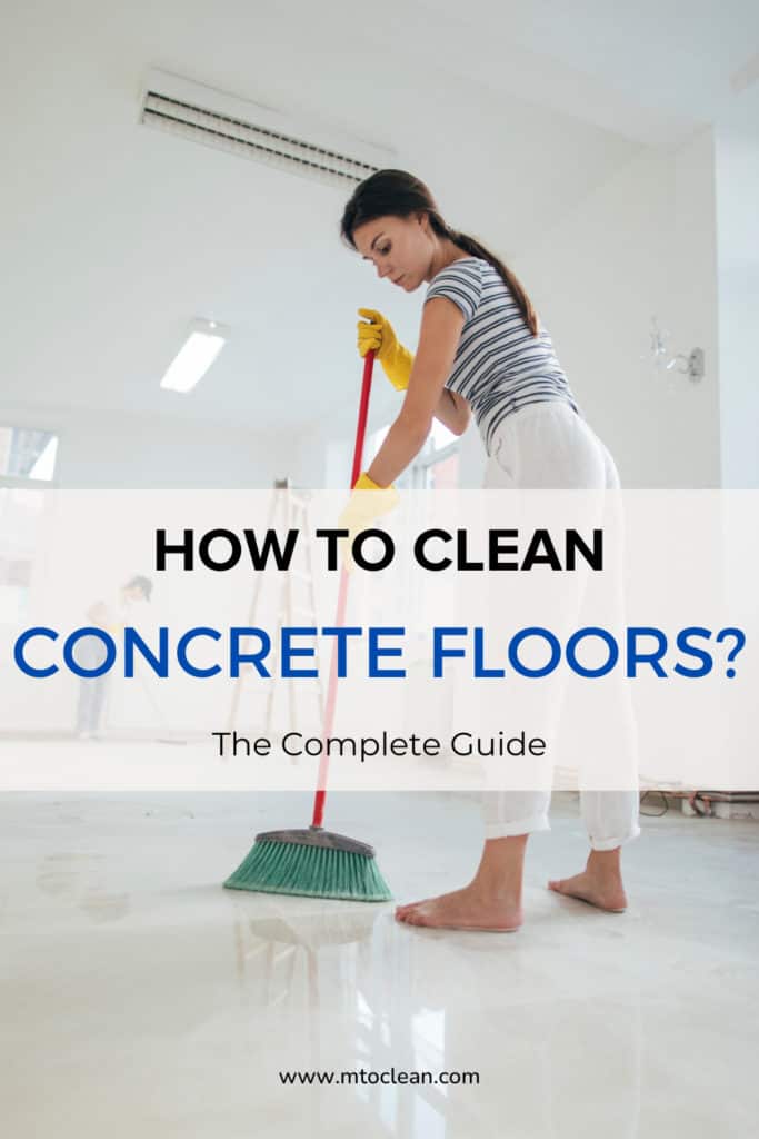 How To Clean Concrete Floors