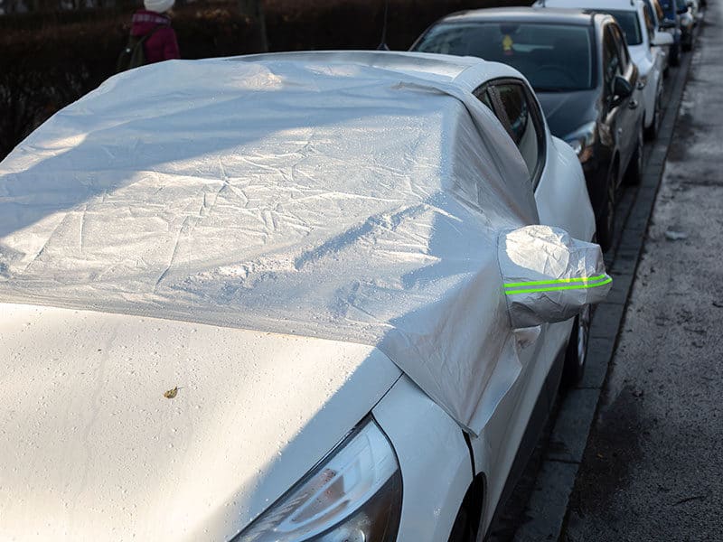 Windshield Car Freezing