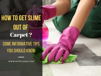 How To Get Slime Out Of Carpet